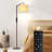 Kyeria Arc/Arched Floor Lamp with Remote Control and Smart Bulb Included-1264743590