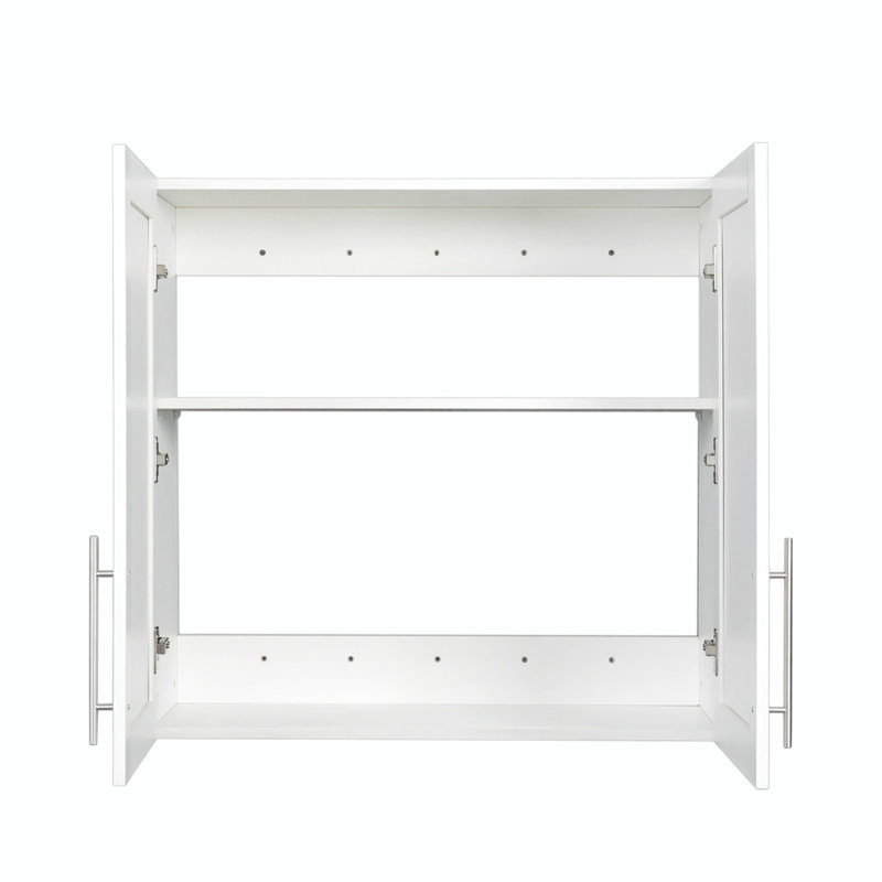 Armoire de rangement murale empilable l 31,5 po x H 29,92 po Avemari