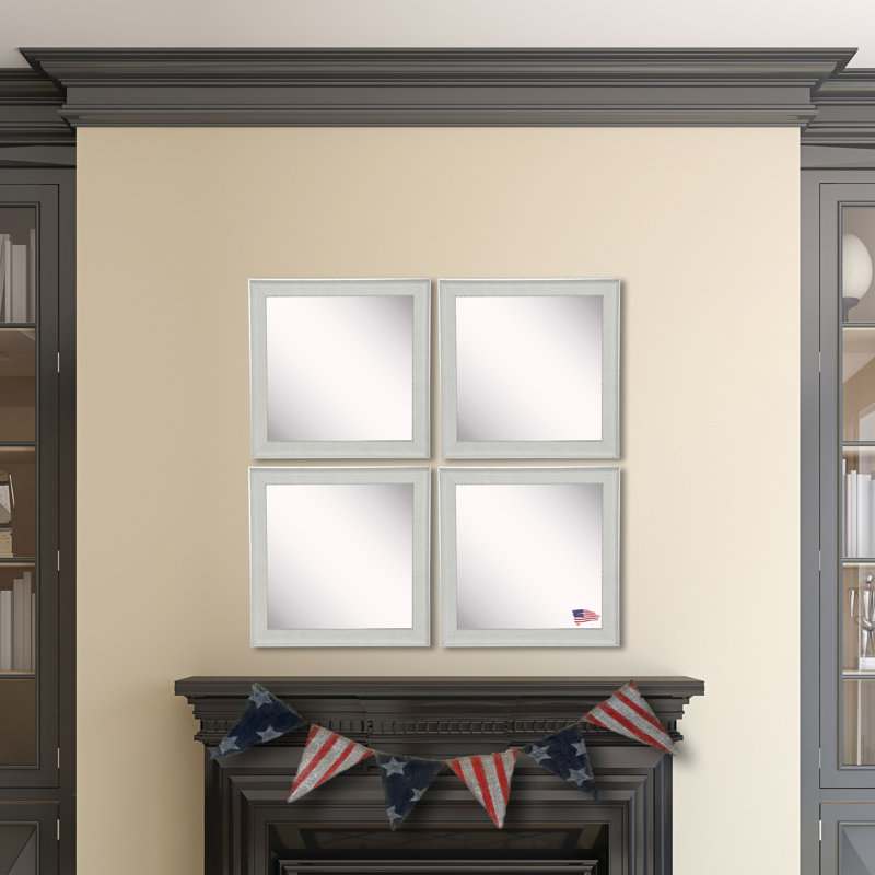 Milliner Solid Wood Flat Wall Mirror