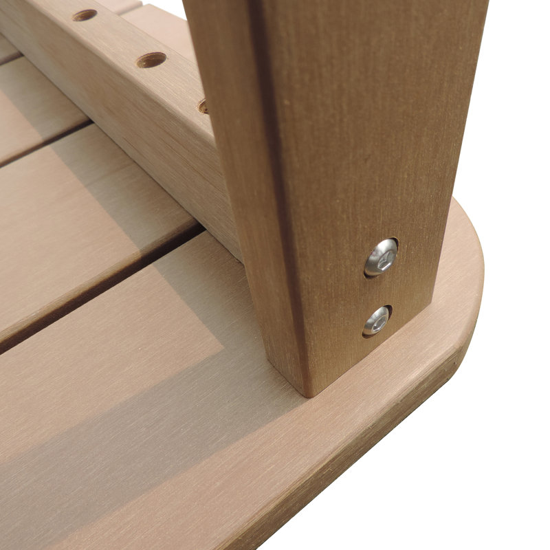 Anika Square Outdoor Side Table , 17.75'' in. W 17.75'' in. D, Teak