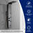 54.33'' Shower Panel with Fixed Shower Head-92892332