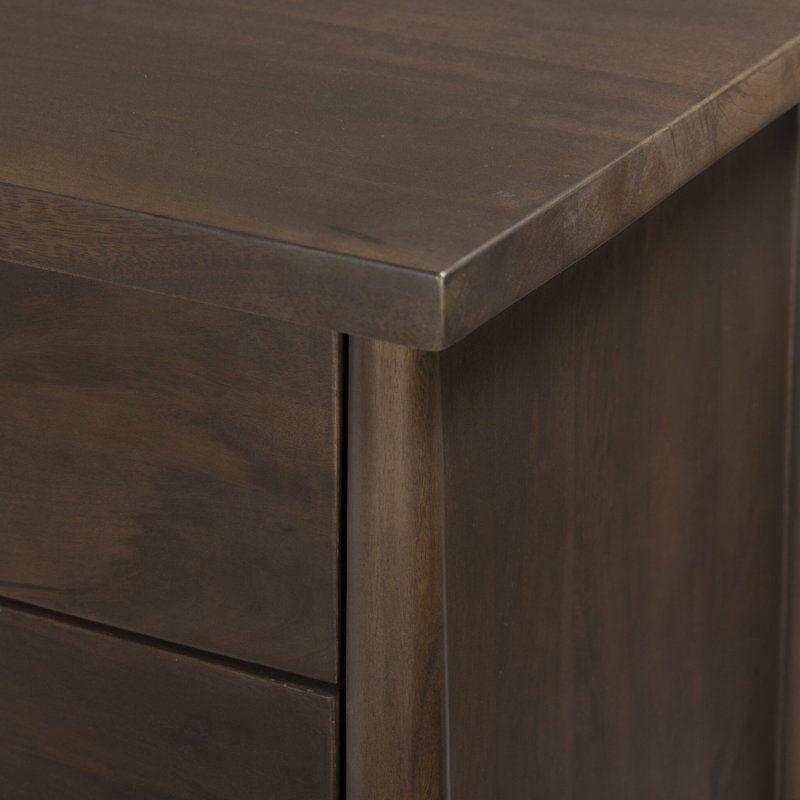 Freddie 6 Drawer Dresser-Brown, Brown