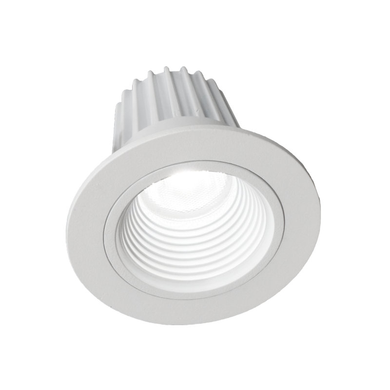 Ensemble d'éclairage encastré 3,13 "Remodel IC LED, Blanc