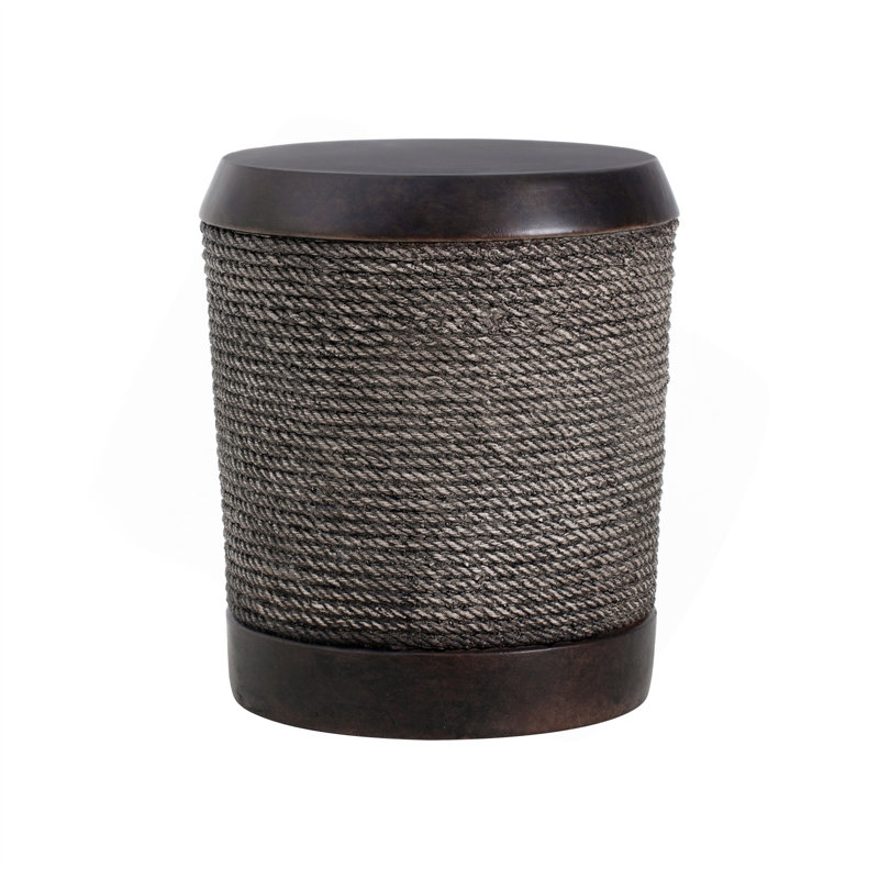 Outdoor Simulated Braided Cord Side Table