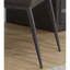 Fauteuil rembourré gris Largeur du produit