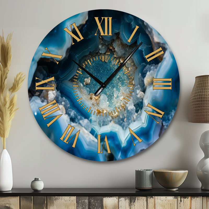 Horloge murale Geode Gems I, Grand