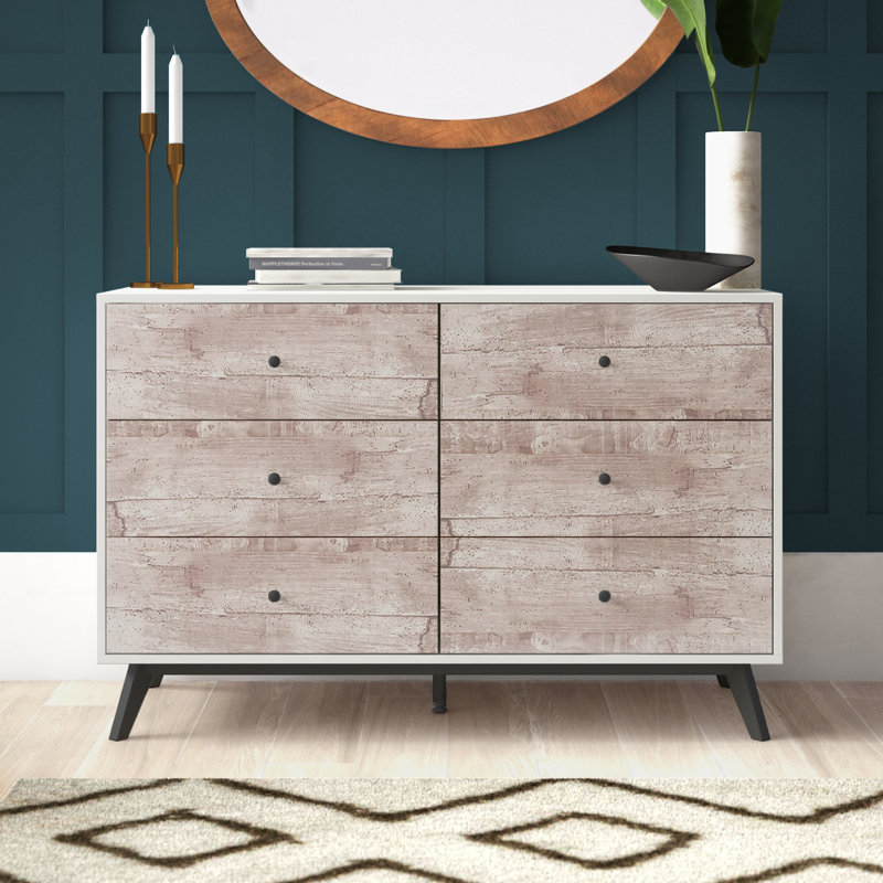Aine 47.3 " W 6 - Drawer Dresser