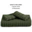 Housse de couette touffetée à rayures Essential Elegance Shabby Elegance GentleSoft ™-105311184-105311193