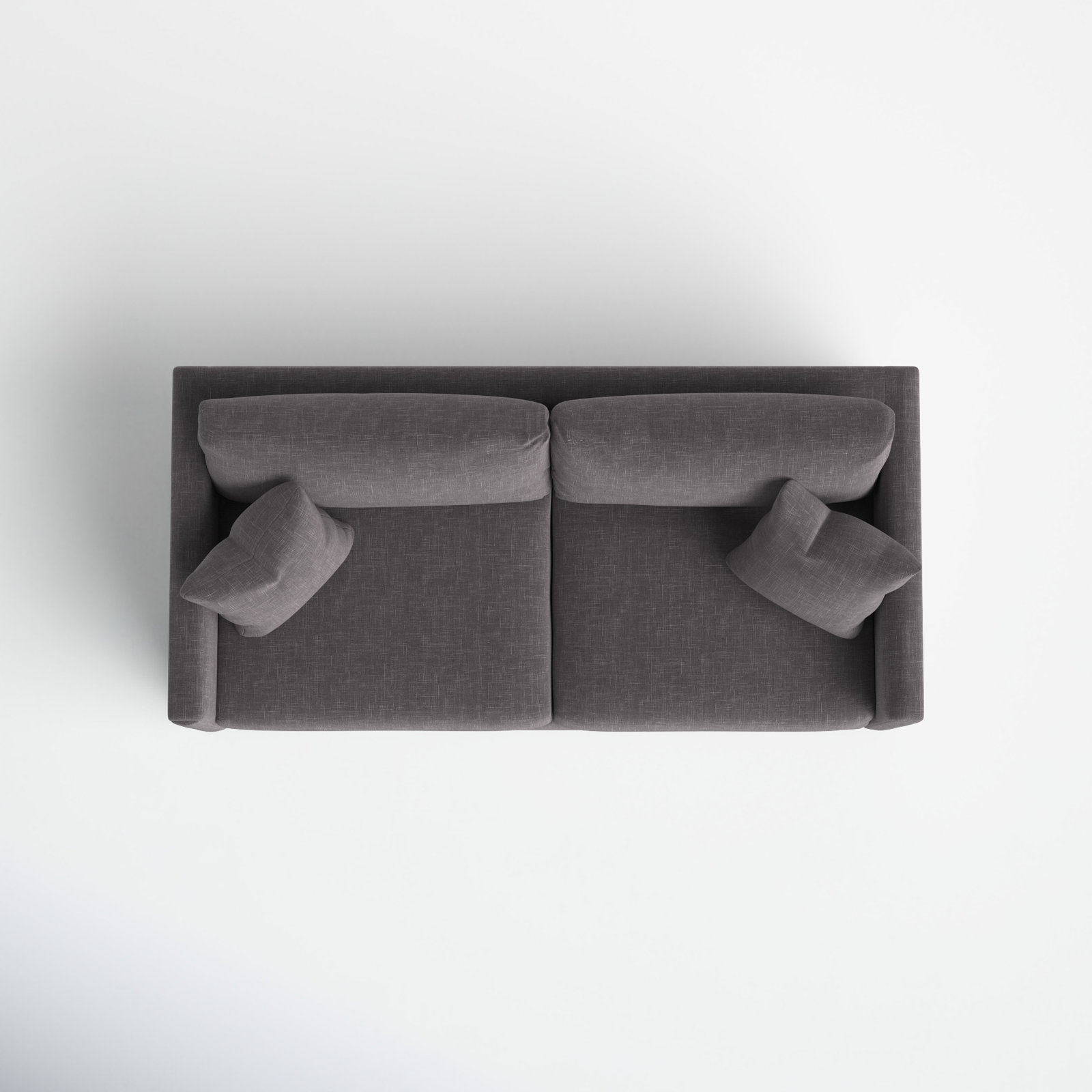 Godwin 75'' Upholstered Sleeper Sofa, Macc Gray Textured Linen