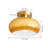 Glass Semi Flush Mount Yellow-126026815