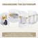 4 - Piece Bathroom Hardware Set