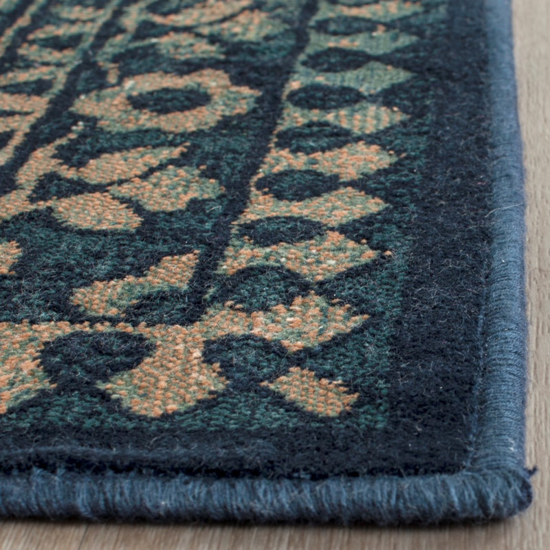 Tapis oriental performance rétro, Rectangle 6 pi 7 po x 9 pi 2 po