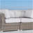 Elegant Fully Assembled 66'' Wide Outdoor Wicker Loveseat With Plush Cushions – Perfect For Cozy Gatherings