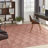 Foundry Select Versatile Diamond Coral/Orange Indoor/Outdoor Area Rug-672877922