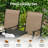 4 - Person Square Outdoor Dining Set-439924909