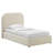 Keynote Upholstered Fabric Curved Platform Bed-101181372-101181368