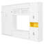 Lit escamotable simple avec meuble télé, tiroirs de rangement, tablettes et armoires-1026261385