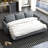 U-Shaped Sleeper Sectional Reversible Modular Sectional Sofa-786947390