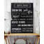 «Chalkboard Rules II», reproduction d'art textuel sur toile-29146396-63701613