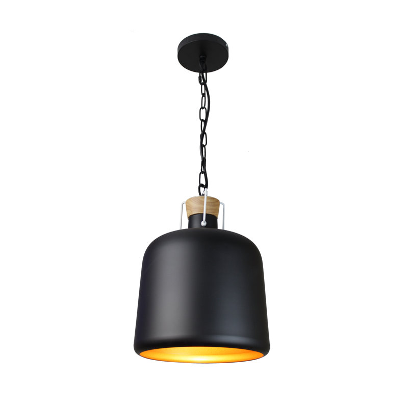 Anacletus 1 - Light Black Single Pendant