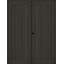 Porte intérieure battante en bois manufacturé 1 panneau Shaker-94493396-94493376-97019596