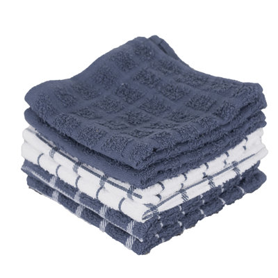 Cotton Plaid Dish Cloth Kitchen Towel