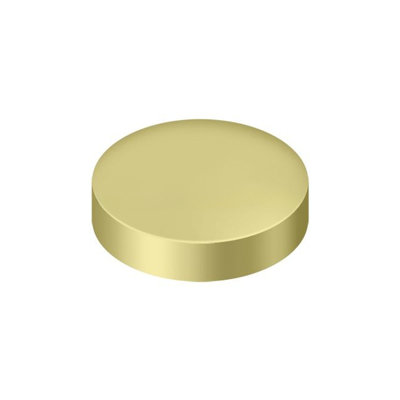 5AB4E07937BF4AC292508E4BC14687B7 Screw Cover, Round, Flat, 1" Diam in Polished Chrome