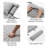 Electric Adjustable Bed Backrest, 4-68° Upgraded Foldable Safety Guardrail