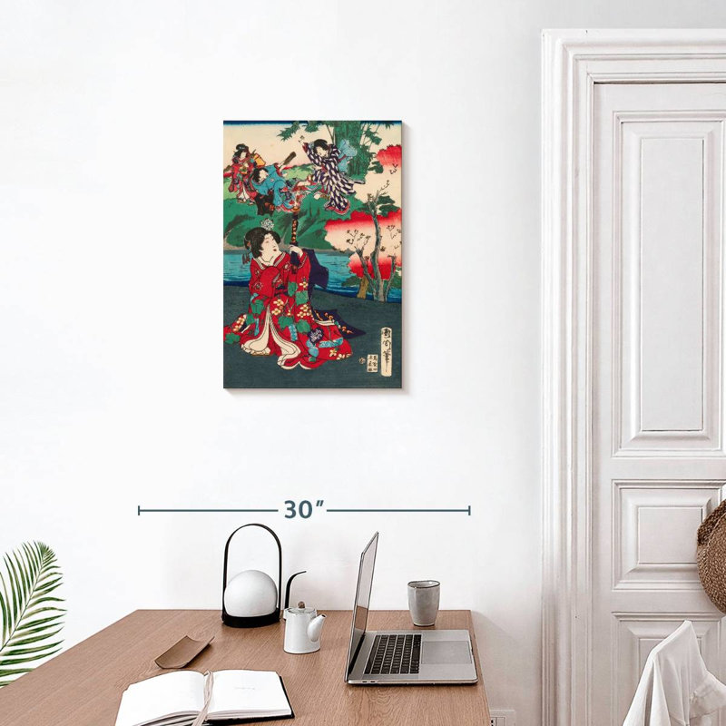 Leisha The Tale Of Genji, 24" H x 16" W