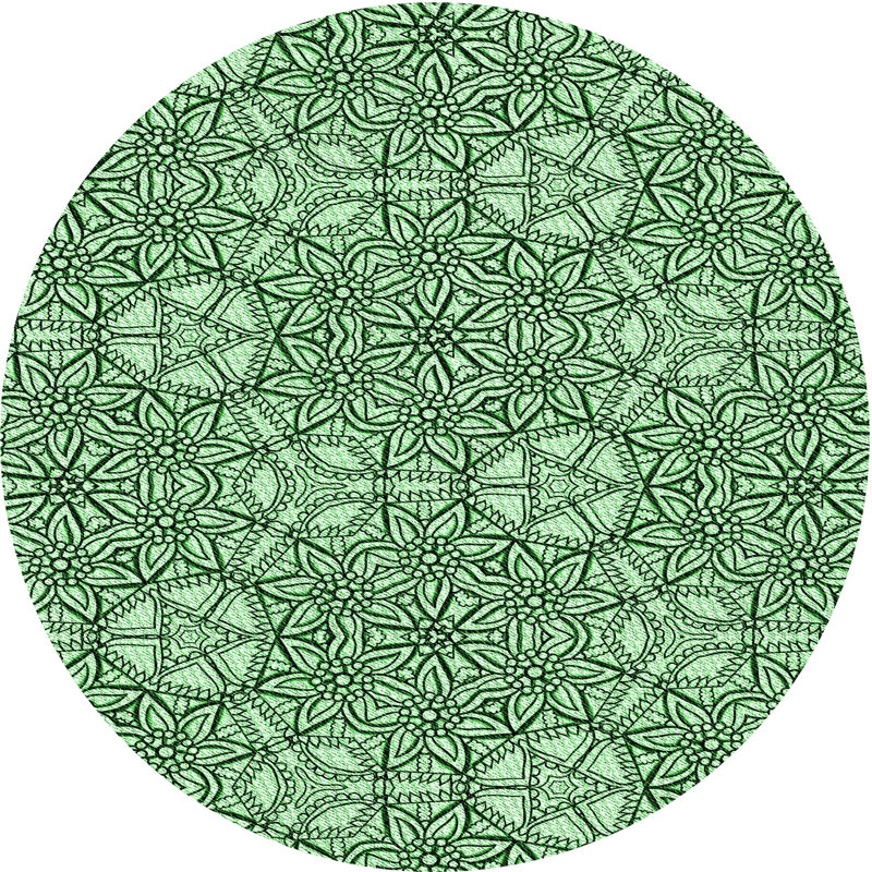 Indoor Rug, Round 4'
