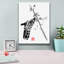 «Giraffe» par Pechane, art mural sur toile-101632391
