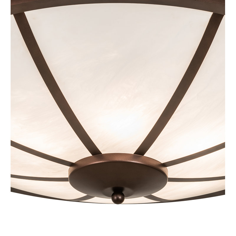 6 - Light Semi Flush Mount