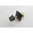 3/4" Cast Metal Shower Valve - Matt Black, Brass Handle, Adjustable, Corrosion , Rust-, Effortless Installation And Management 2.2 In. Height Metal, & Rust Easy To Mount