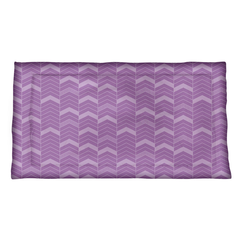 Taie décorative Rhonda, Très grand, Microfibre, Violet