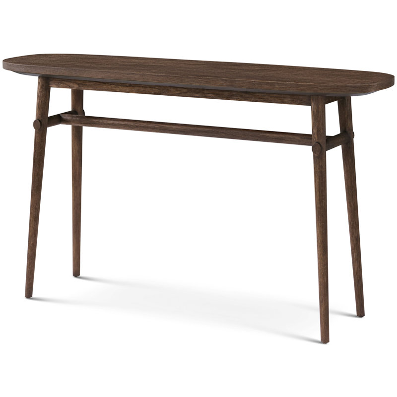 55.12'' W Console Table, Brown