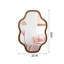 Miroir décoratif encadré de bois en forme de nuage-1488783008