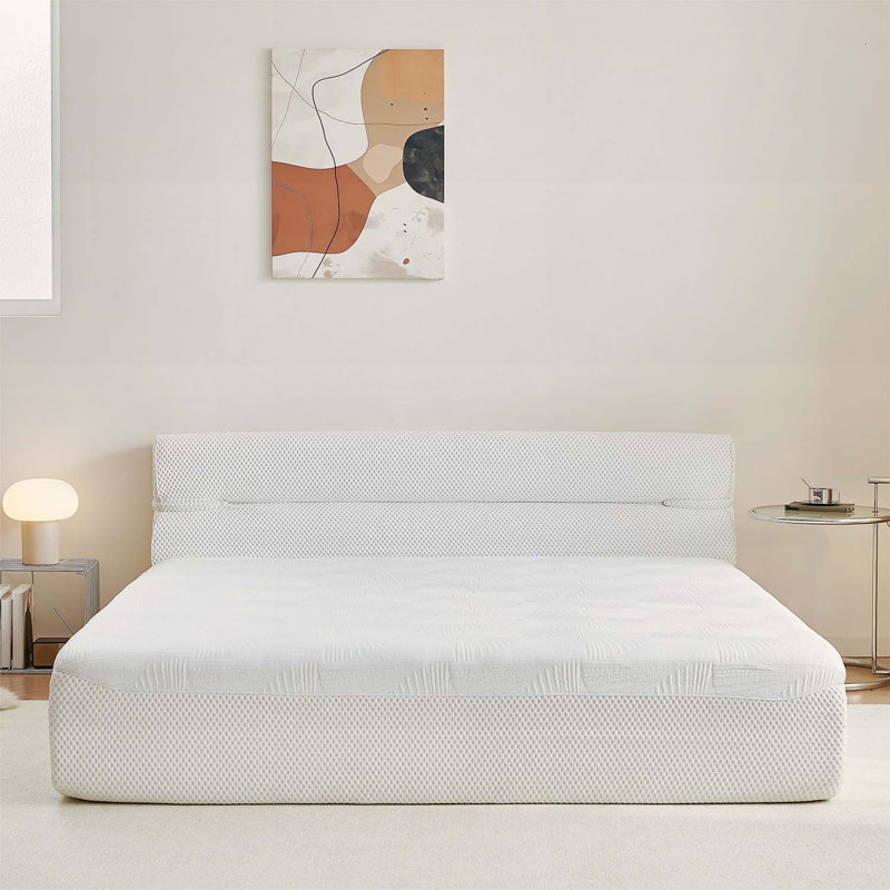 Matelas et base de lit tout-en-un, soulagement de la pression, isolation des mouvements, pour le salon, appartement, chambre à coucher, dortoir