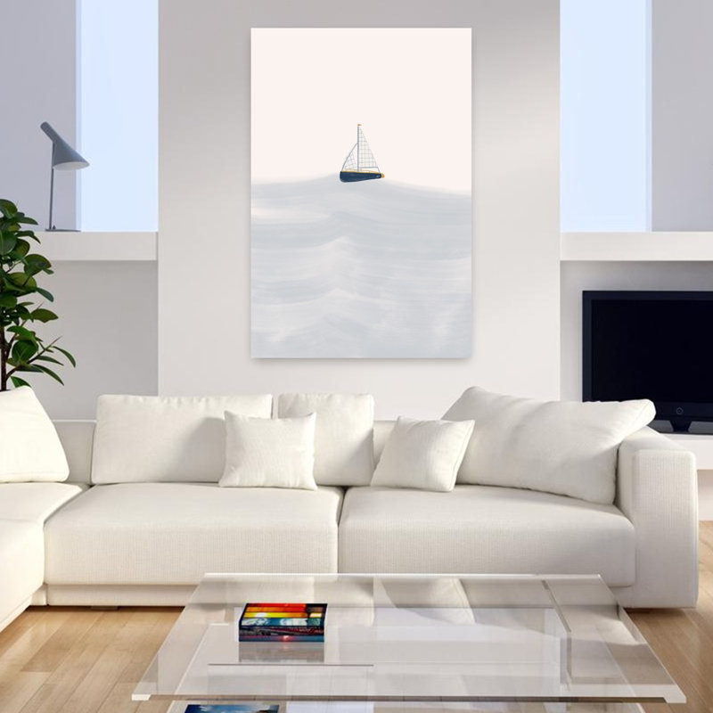 Art contemporain, art mural contemporain, H 48 po x l 32 po
