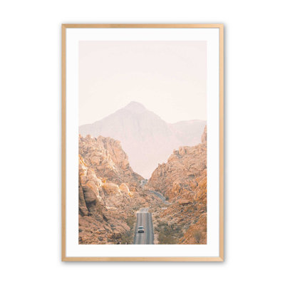 Sunlit Canyons Print