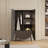 Modern Abstraction Double-Door Wardrobe