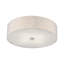 Flaire Linen Blend Semi Flush Mount-1143160108