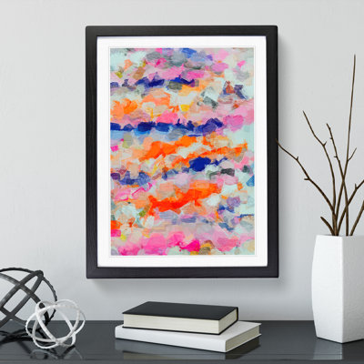 Faith In The River Abstract - Single Picture Frame Painting