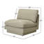 Woolf Modern Boucle Upholstered Slipper Chair (Set of 2)-1809935183
