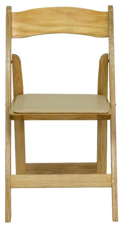 Chaise pliante en bois thornfeldt
