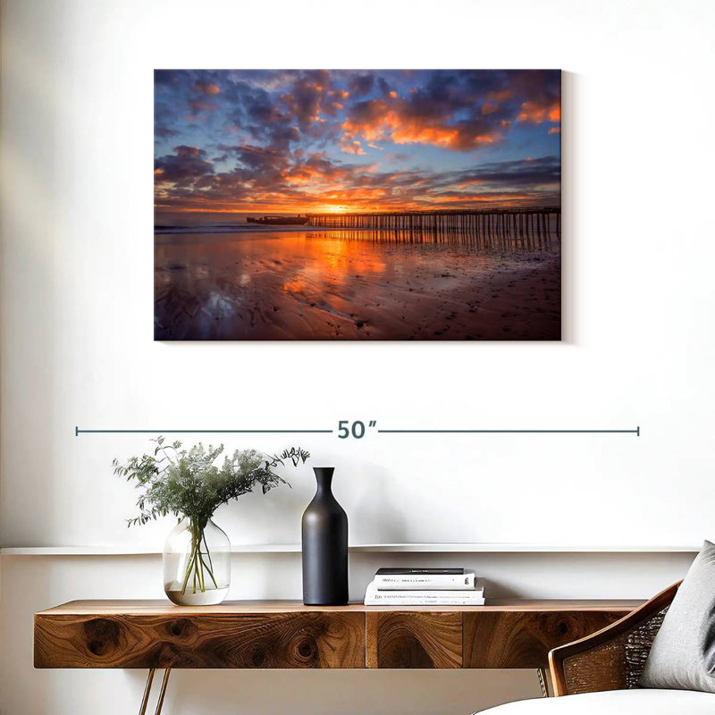 Coucher de soleil de Nicci, H 24 po x l 36 po