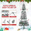 Arbre de Noël neige floqué-1425610236