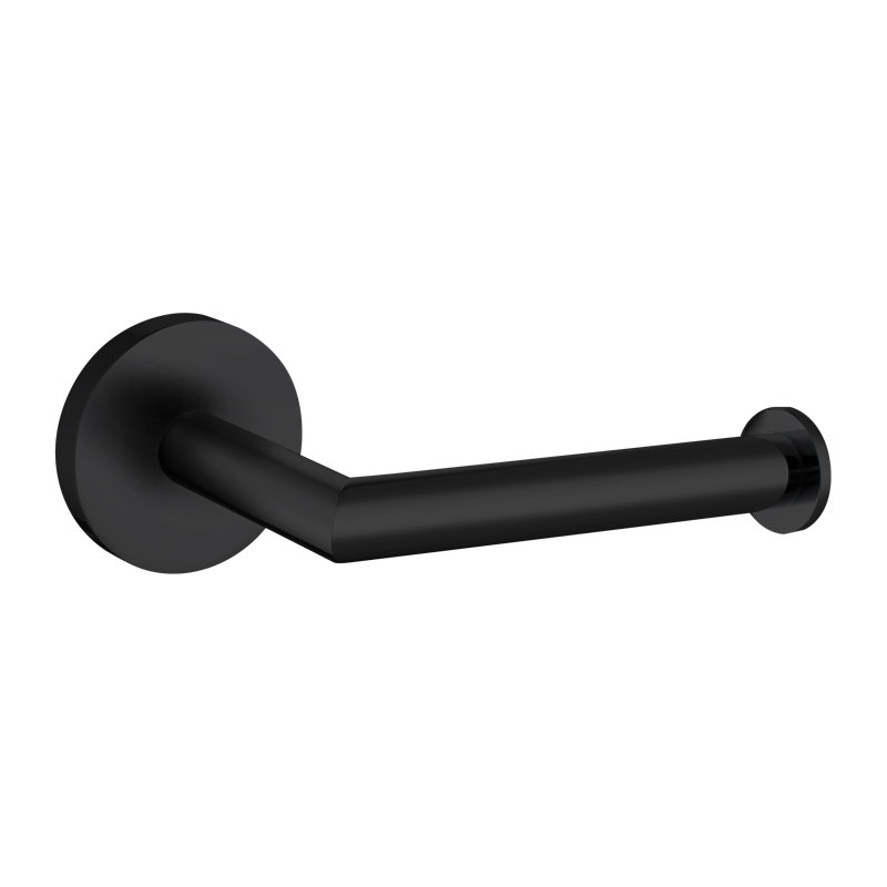Bertie Wall Mounted Toilet Paper Holder, Black