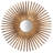 Metal Sunburst Wall Mirror-1408732968