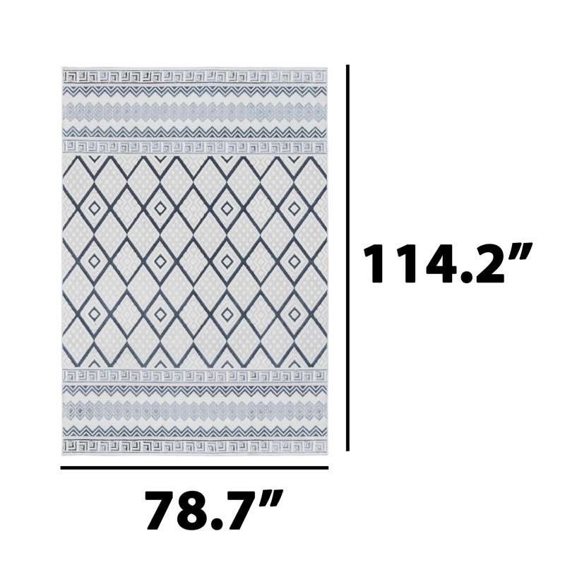 Tapis rectangulaire Trenon