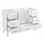 48" Novak Vanity with Undermount Sink - Bright White-534454412